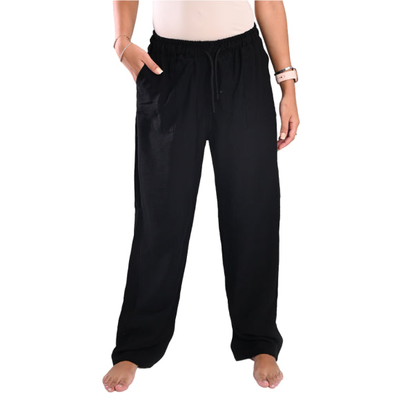 Black Linen Pants